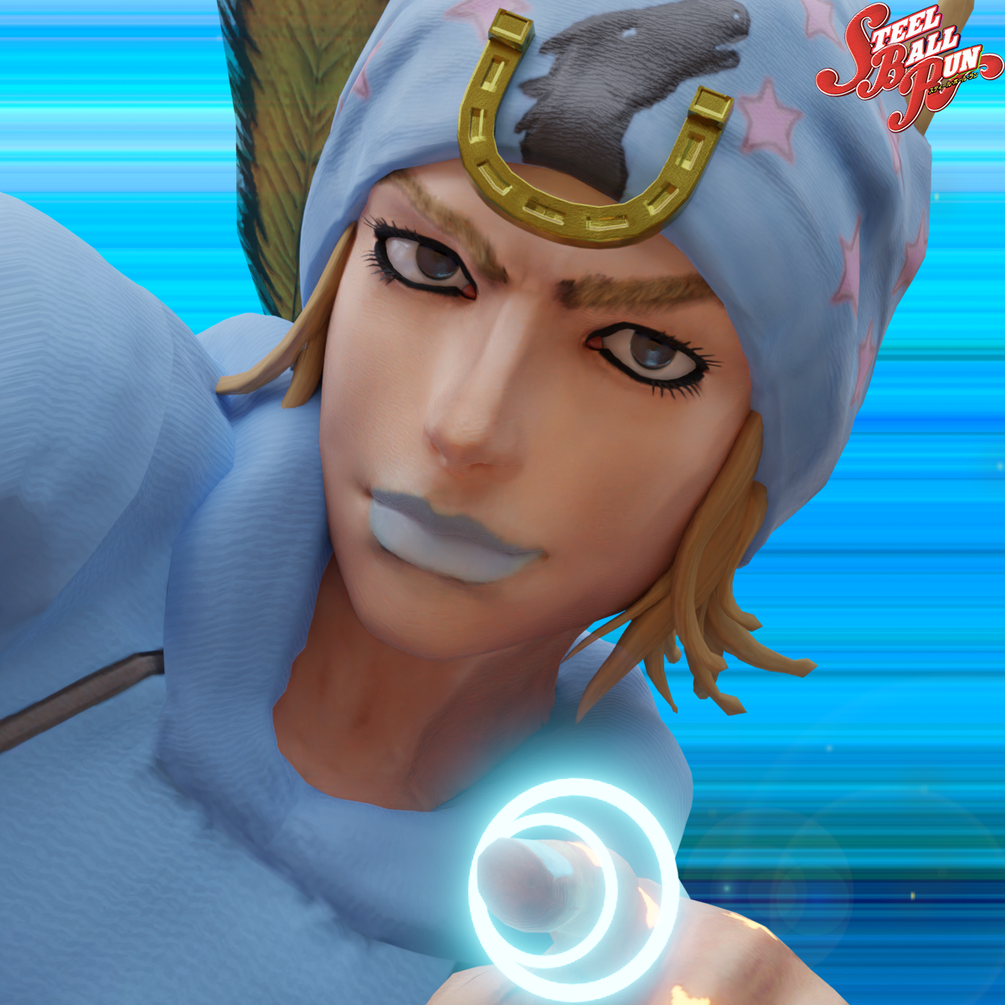 Jojo's Bizarre Adventure SBR Johnny Joestar 3d Model