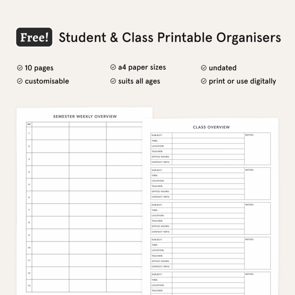 Emma Studies — Free Printables