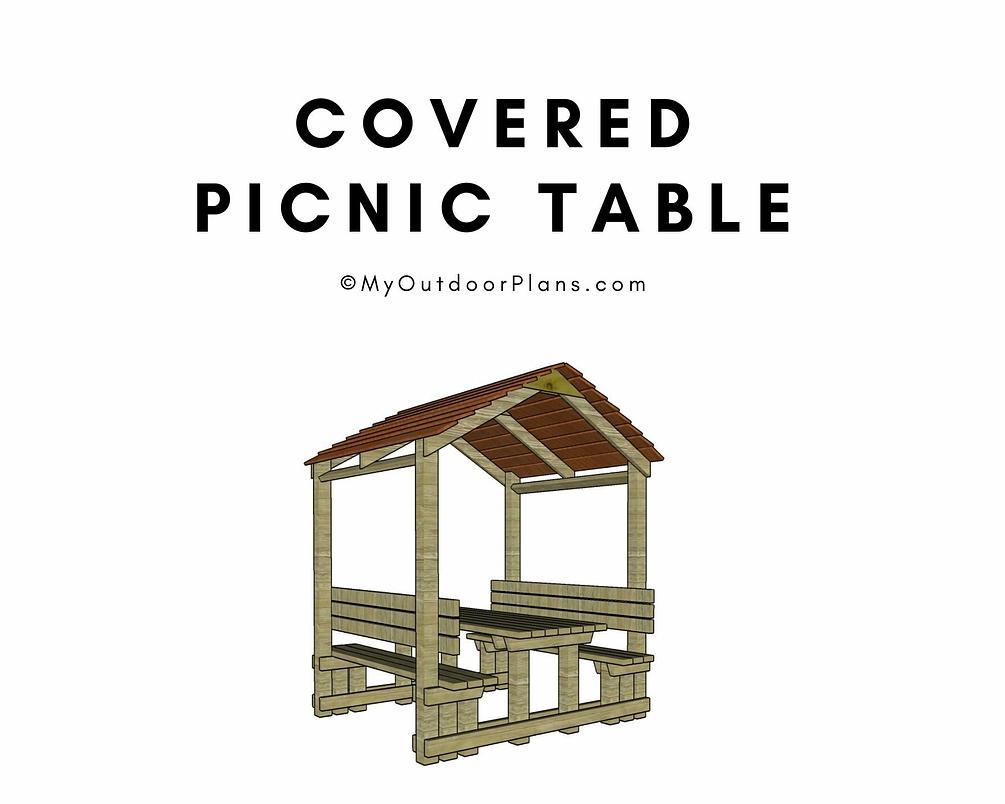 Covered Picnic Table Plans