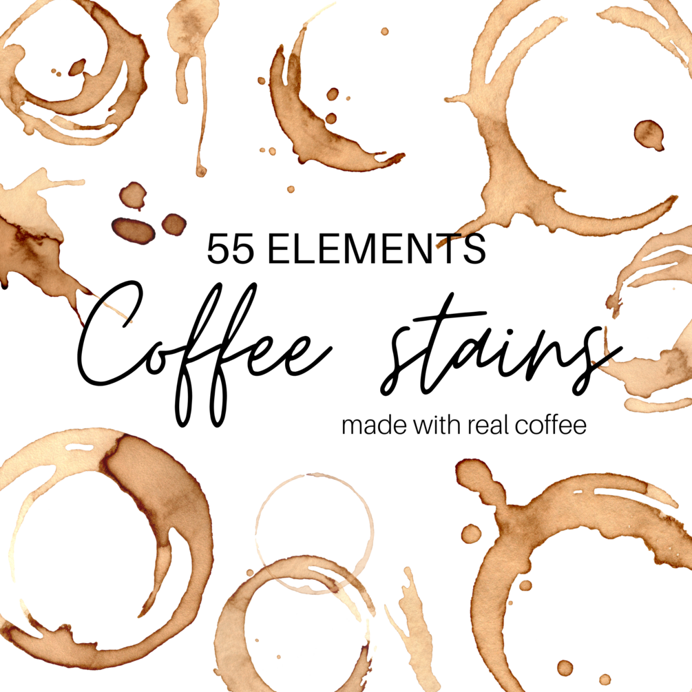 real-coffee-stains-clipart