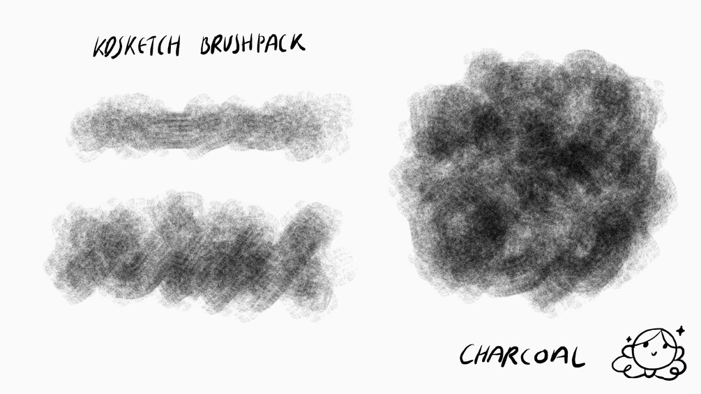 Blender Grease Pencil Brush Pack / Sketching and Texture Brushes