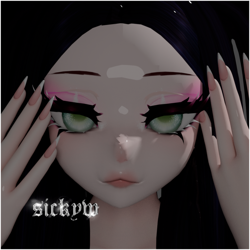 mystica makeup texture for bunisu head v1 (4 tones)