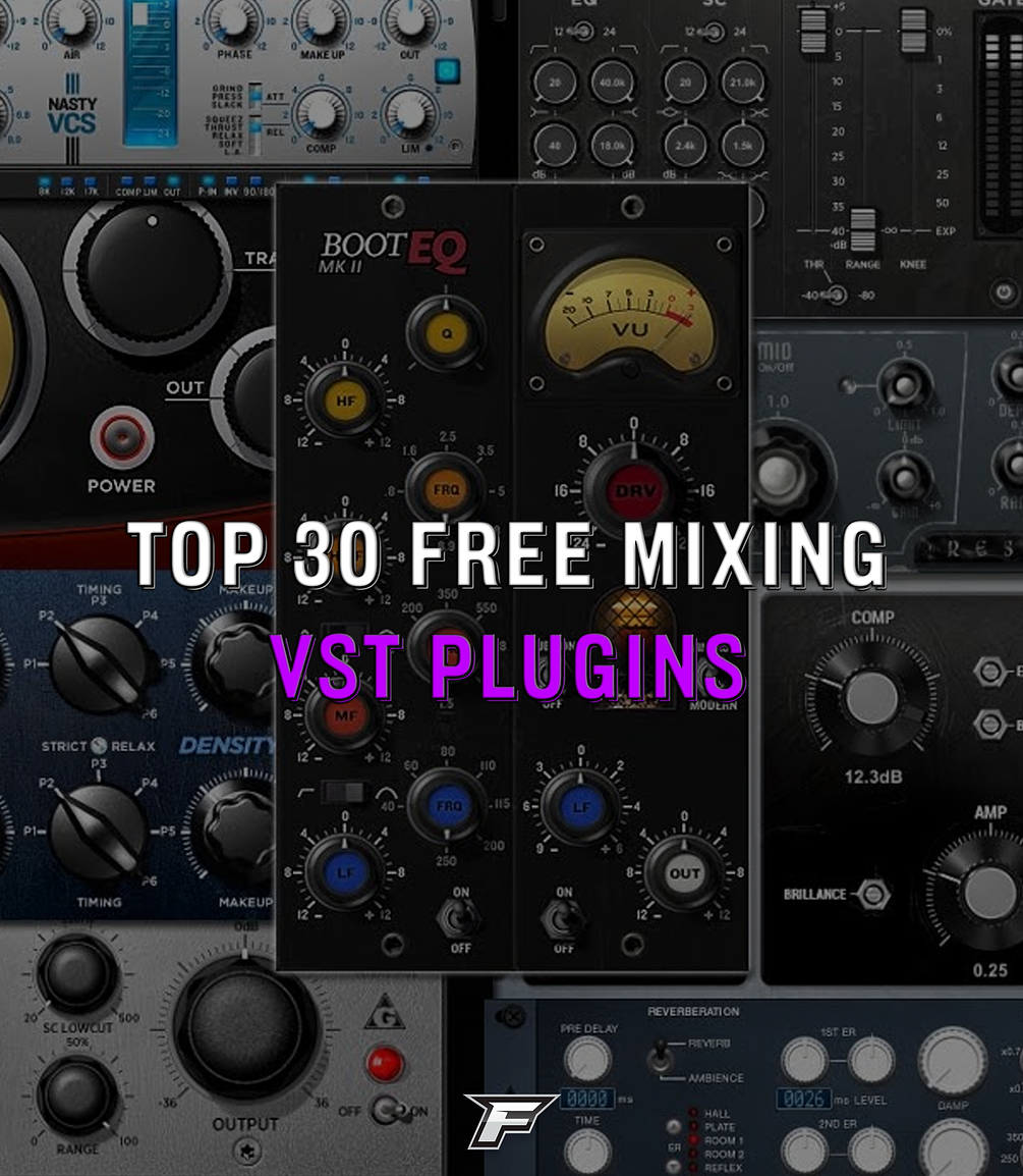 Top 30 Free Mixing VST Plugins