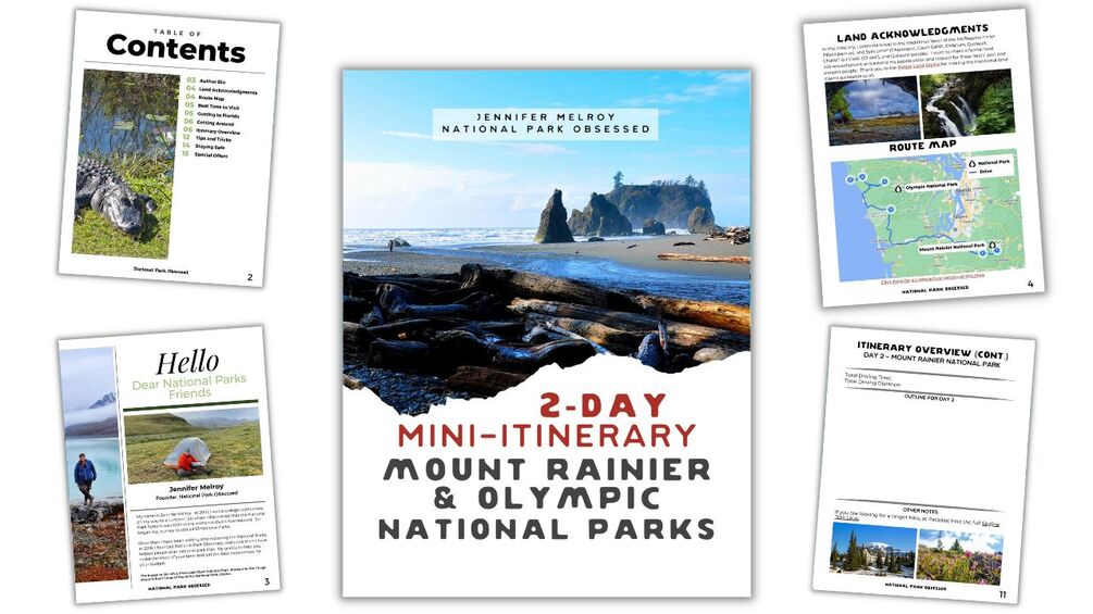 2-Day Mount Rainier and Olympic National Parks Itinerary