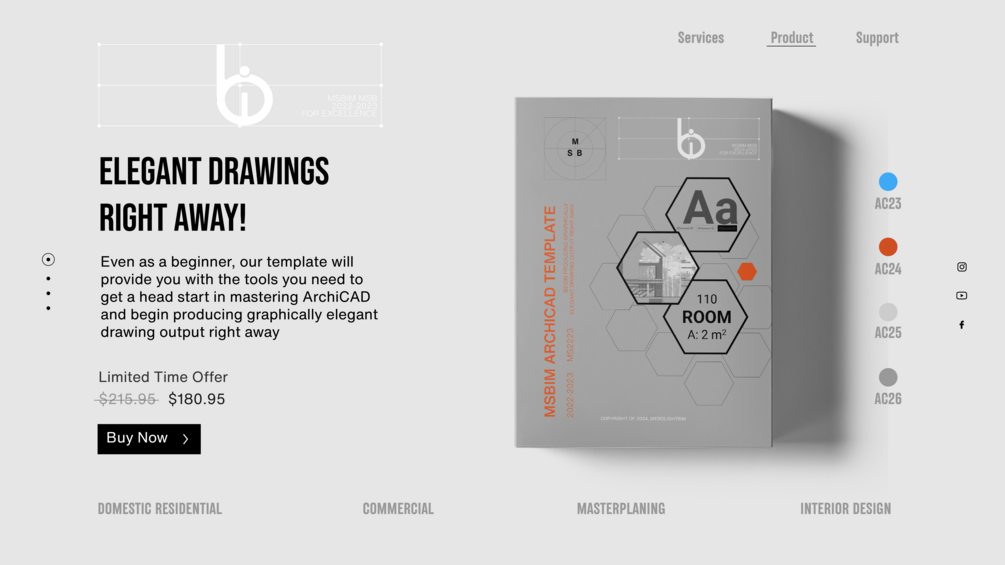 Msbim 2023 pro archicad template