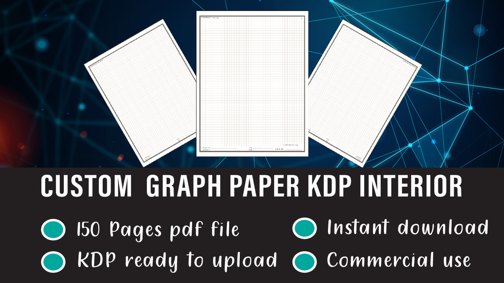 Custom Made Graph Paper KDP Interior