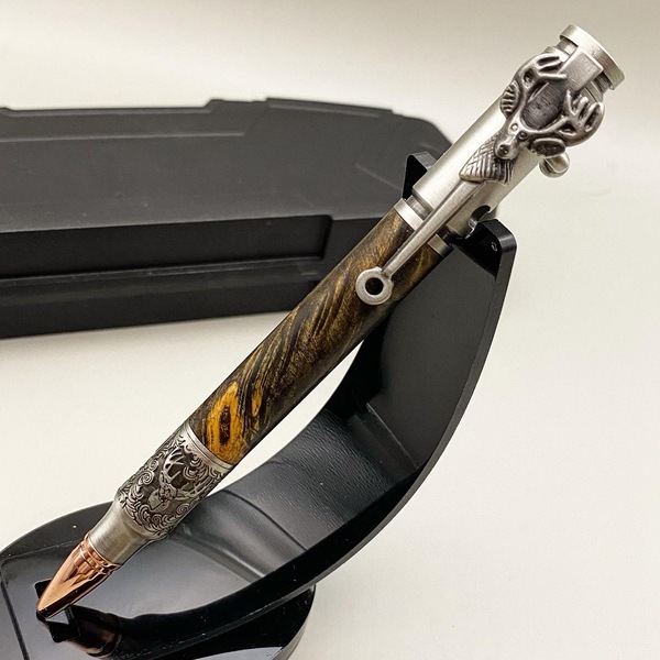 Buckeye Burl Bolt-Action Pen