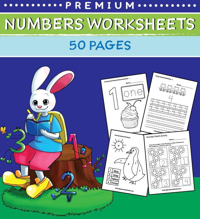 premium numbers worksheets