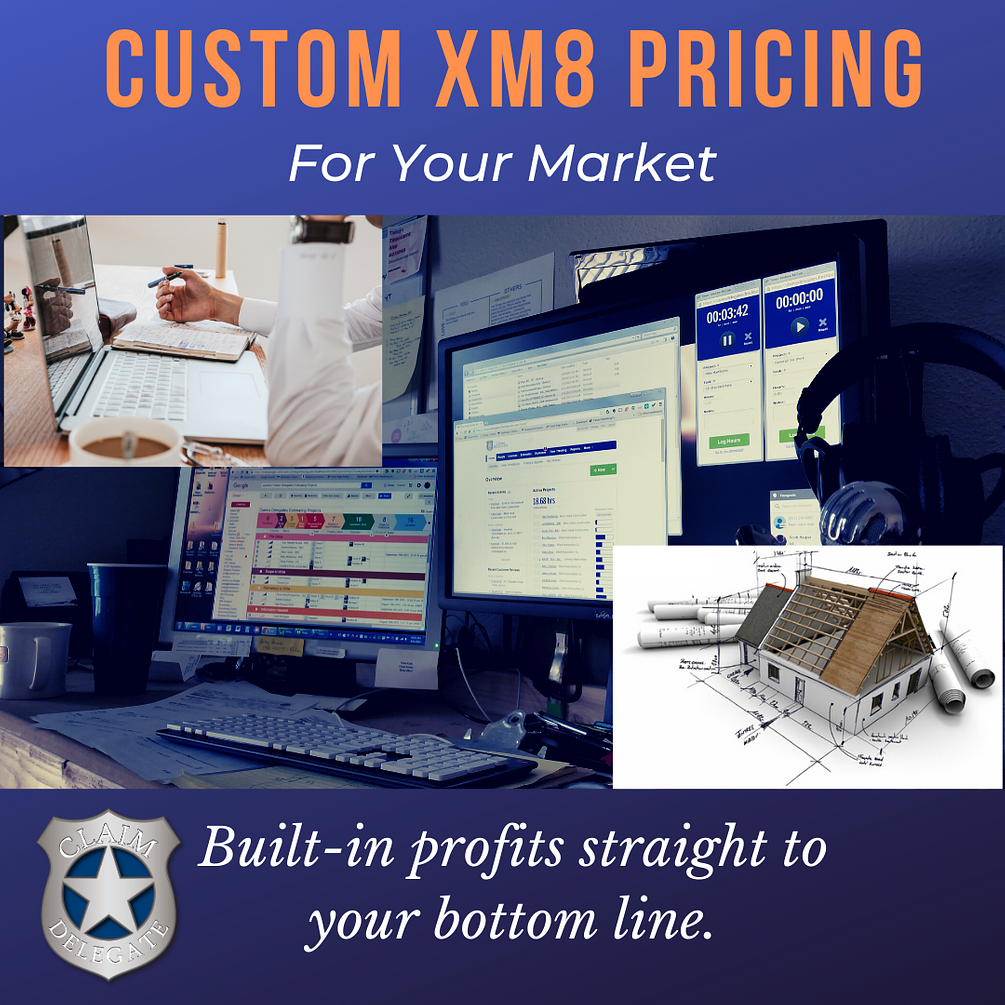 Custom XACTIMATE Pricelist Contractor Retail Pricing Service