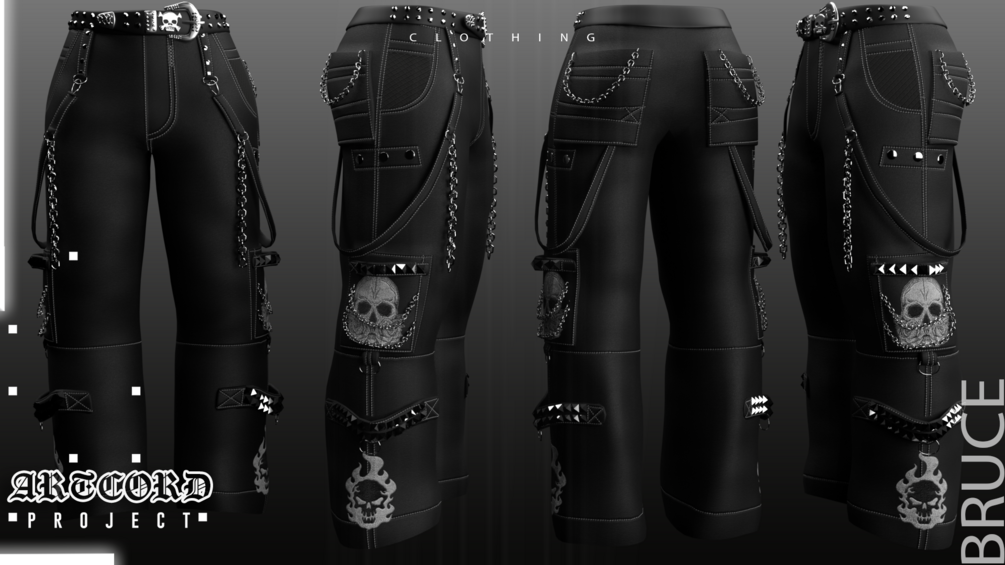 Skull Pants