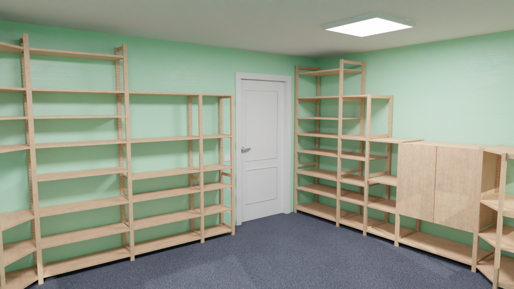 Blender IKEA IVAR Furniture Asset pack