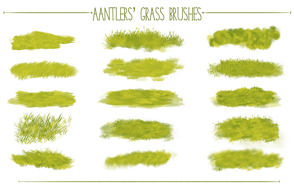 Grass Brush Pack