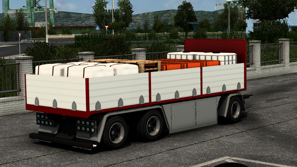 Flatbed Chassis & Trailer for RJL/NG/VOLVO