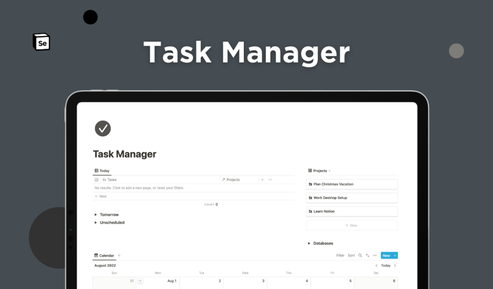 Notion Task Manager