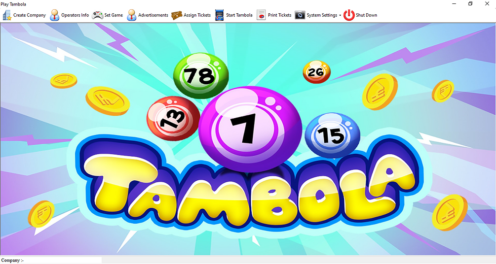 Tambola Desktop App With Source Code