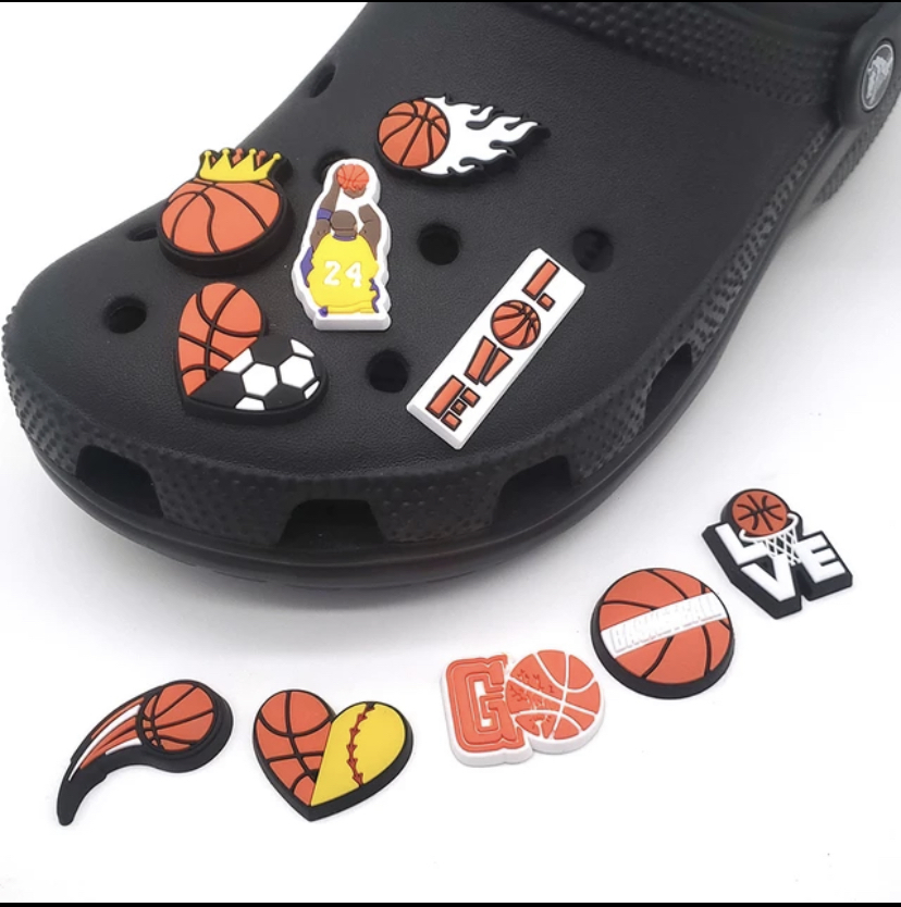 Basketball Croc Charms
