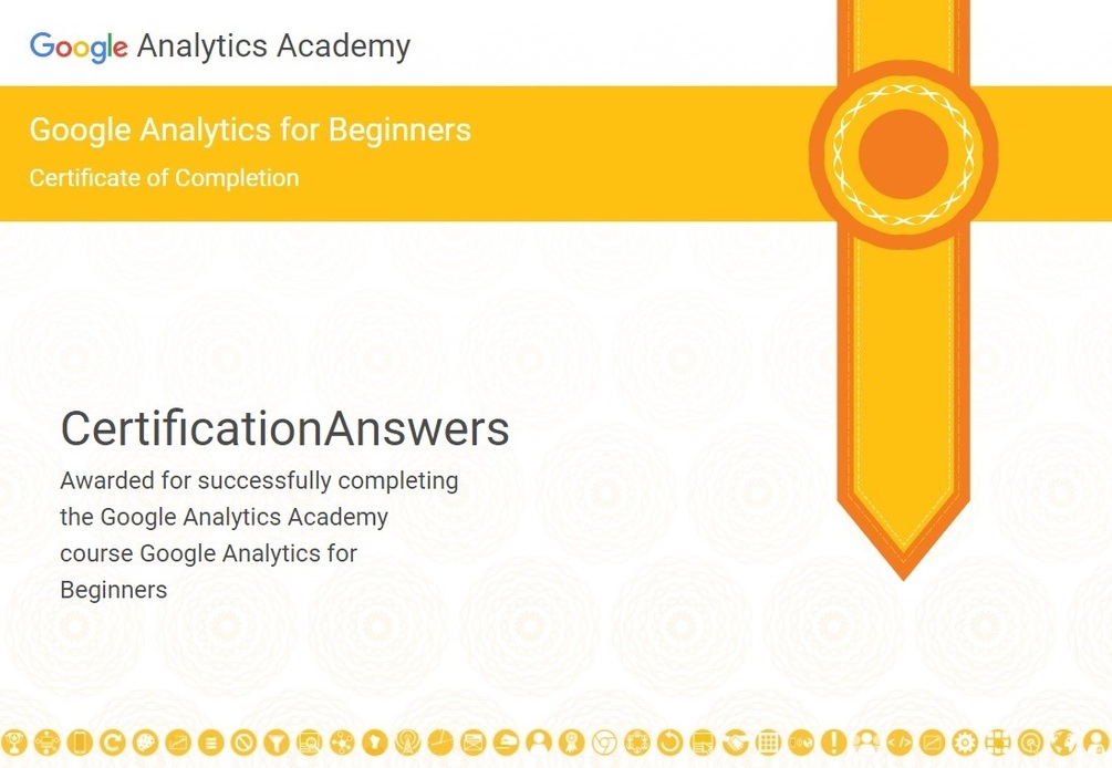 Google Analytics for Beginners Exam Answers - Analytics Academy