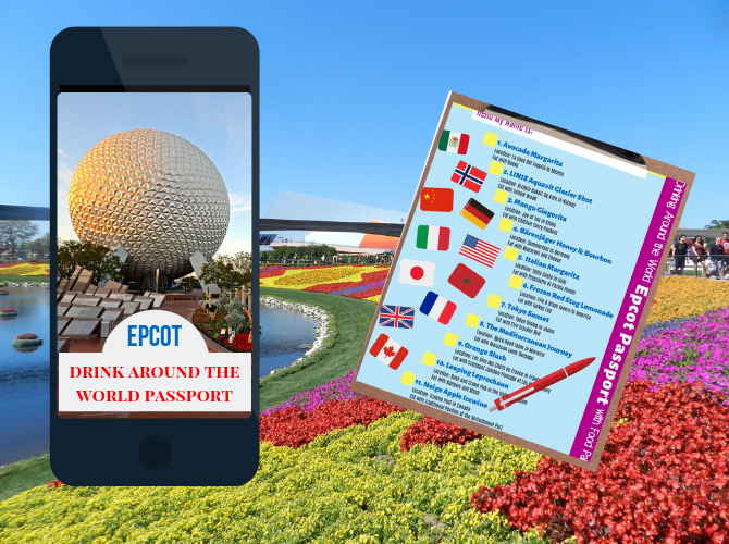 Drinking Around the World Epcot Passport