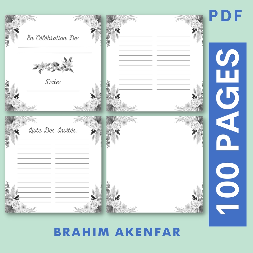 ENVJ Guest Book (French Edition)