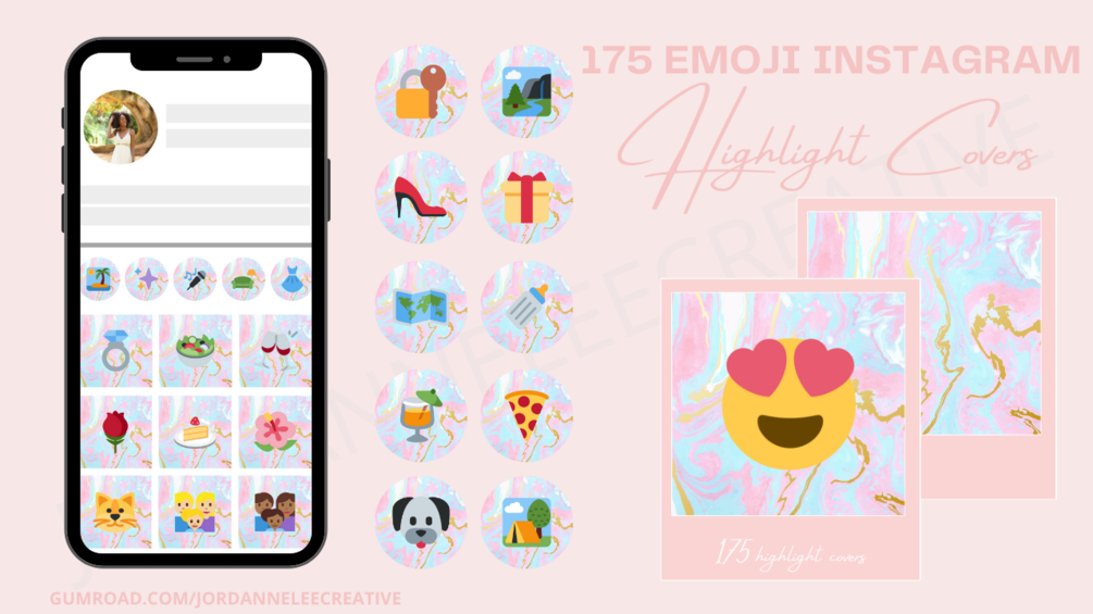 175 Emoji Instagram Highlight Covers