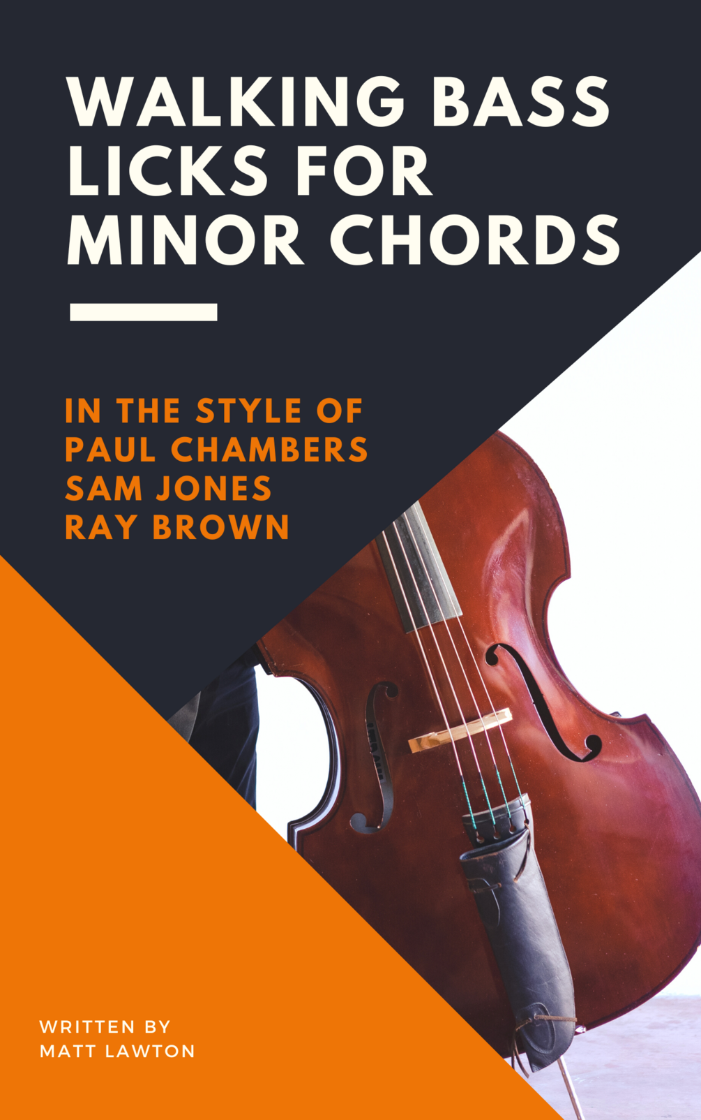 Walking Bass Licks For Minor Chords