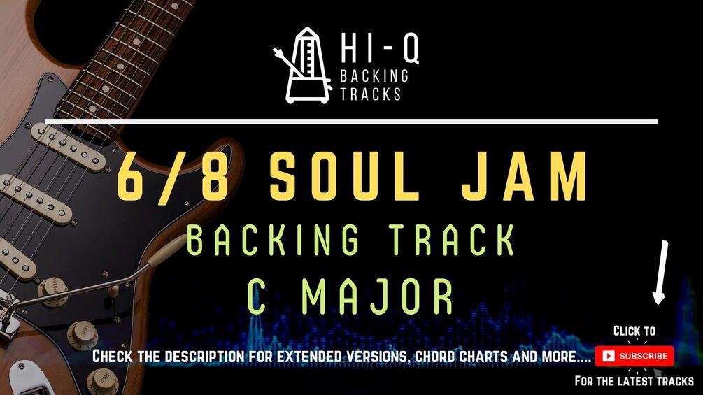 6/8 soul jam backing track in C Major .pdf Chord Chart