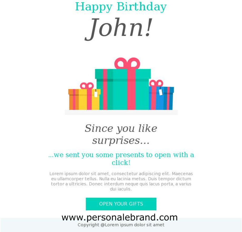 HTML Responsive Email Template