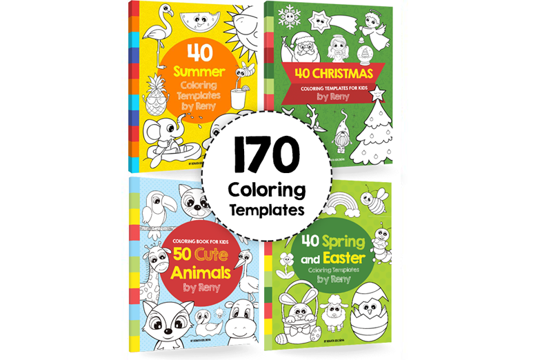 Coloring eBooks Bundle