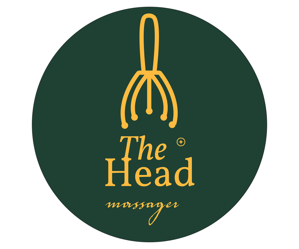 The head massager logo