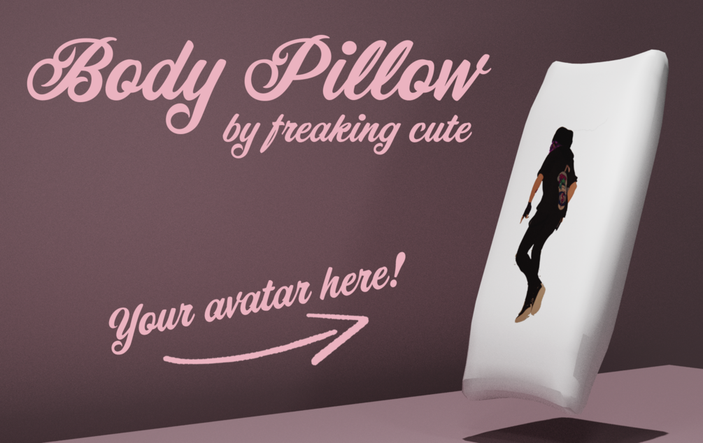 (FREE) Custom Body Pillow