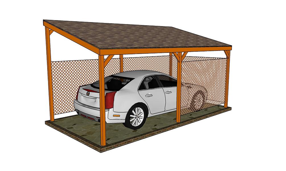 Lean to Carport Plans