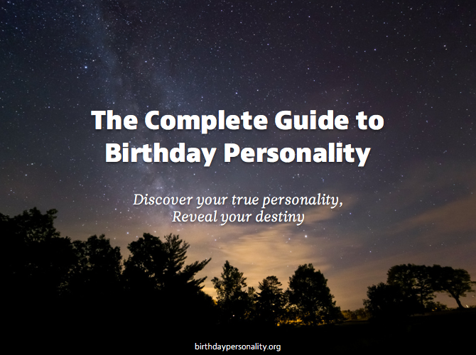 The Complete Guide to Birthday Personality