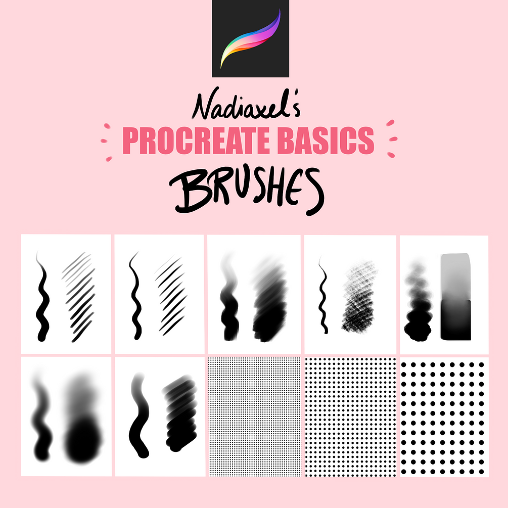 writing brushes procreate free