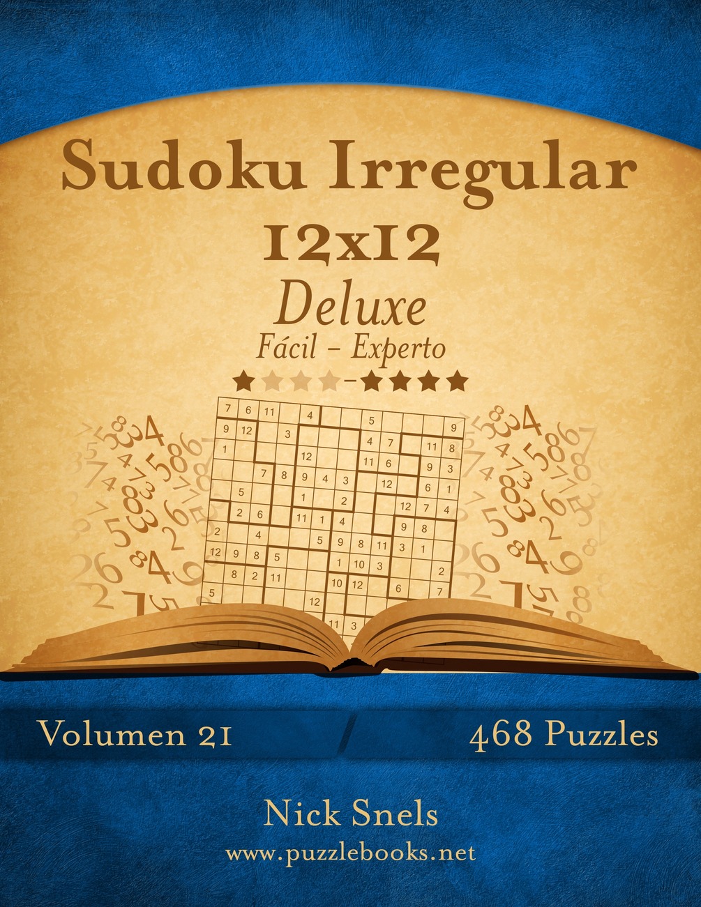Sudoku Irregular 12x12 Deluxe De F cil A Experto Volumen 21 468