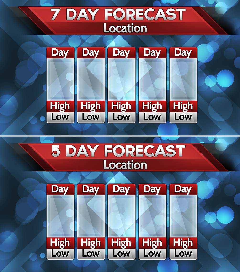 5 7 day forecast template set 21
