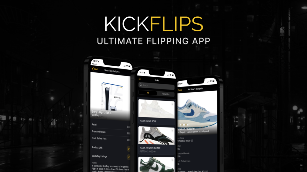 KickFlips Ultimate Flipping App