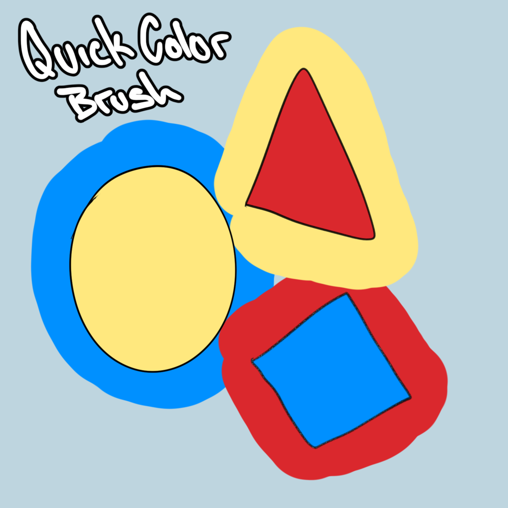 Quick Color Brush (CSP Brush)