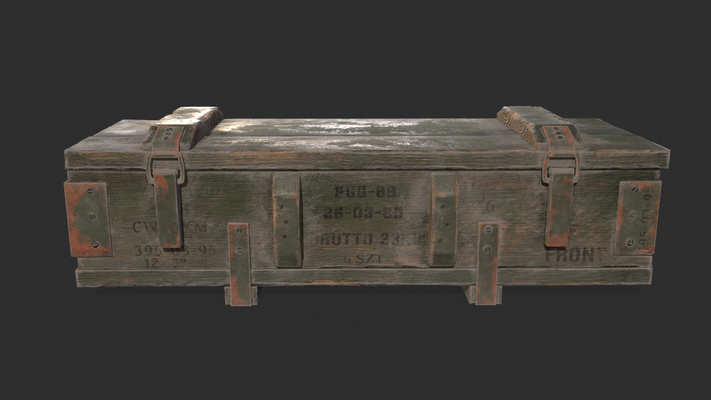 Military Wooden Box
