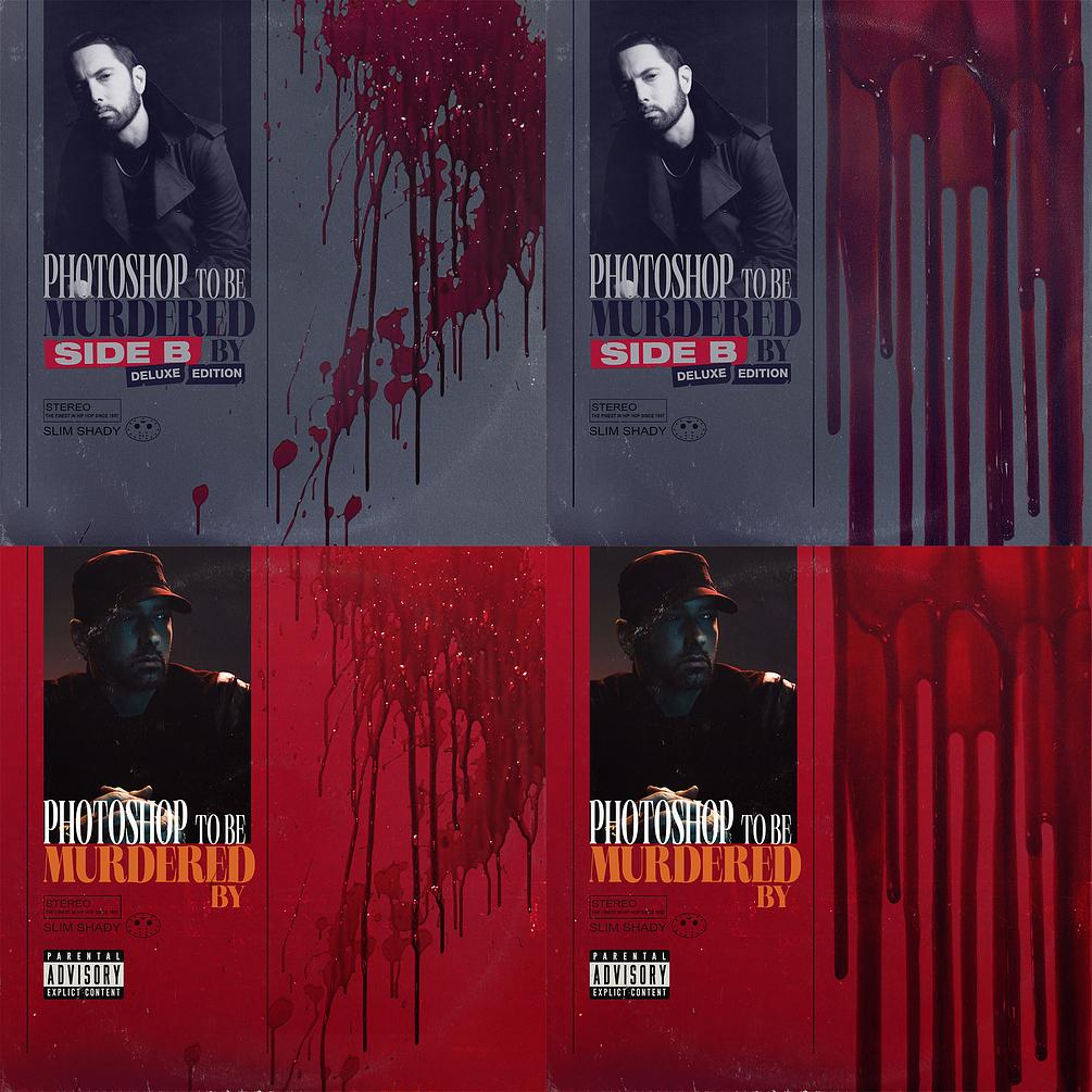 Eminem Music To Be Murdered By Cover Templates