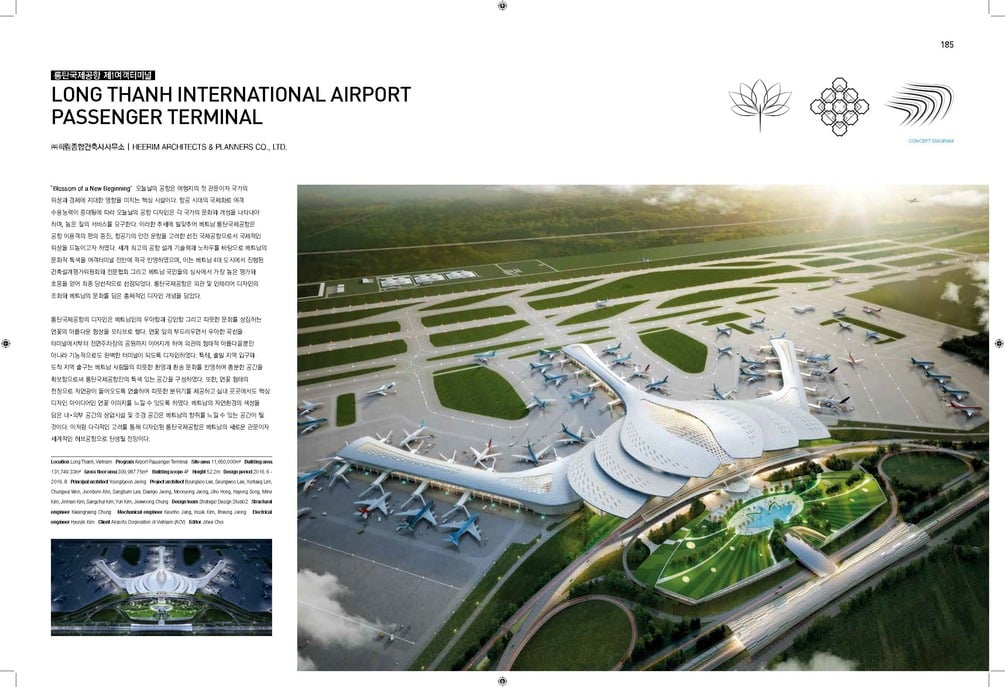 LONG THANH INTERNATIONAL AIRPORT PASSENGER TERMINAL / HEERIM ARCHITECTS & PLANNERS CO., LTD.