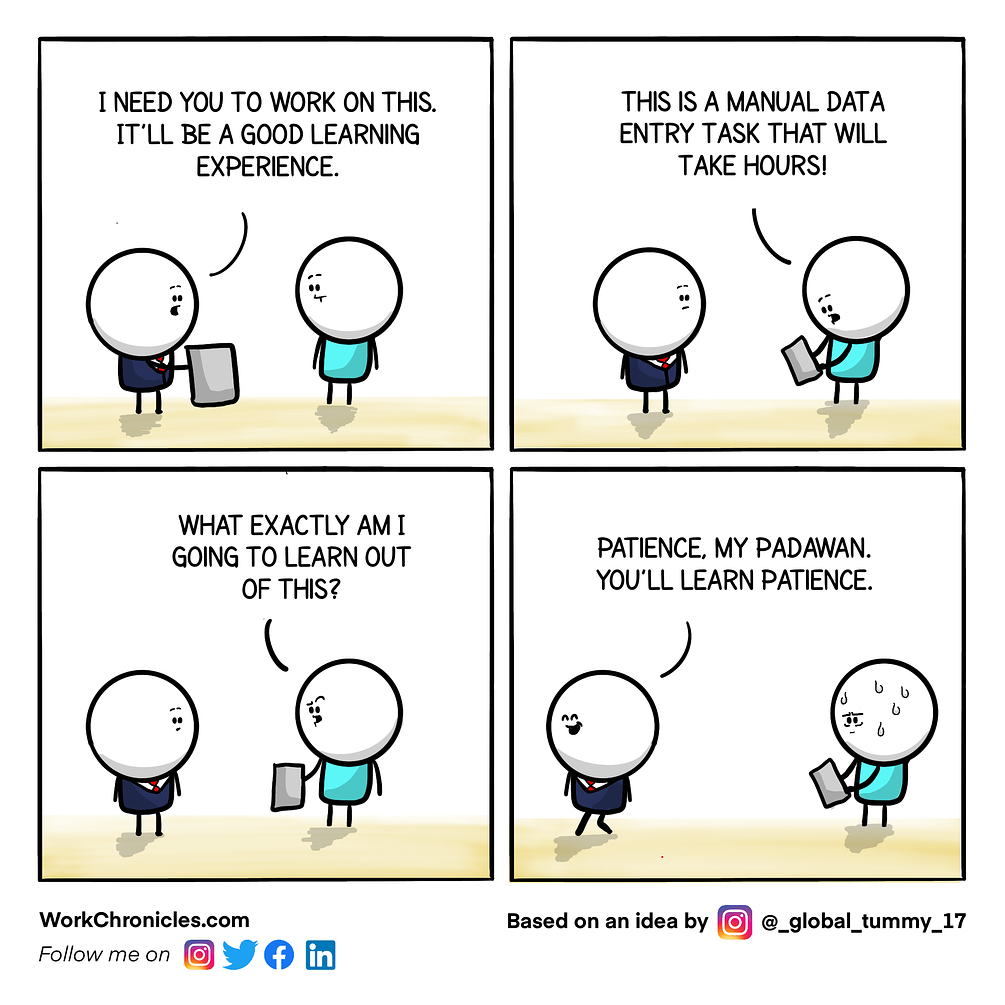 It Will Be A Good Learning Experience