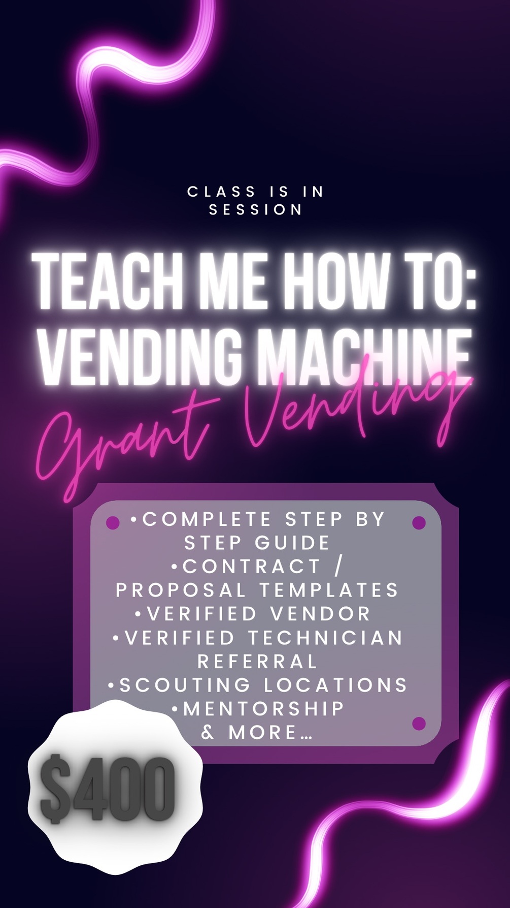 Teach me how to Vending Machine