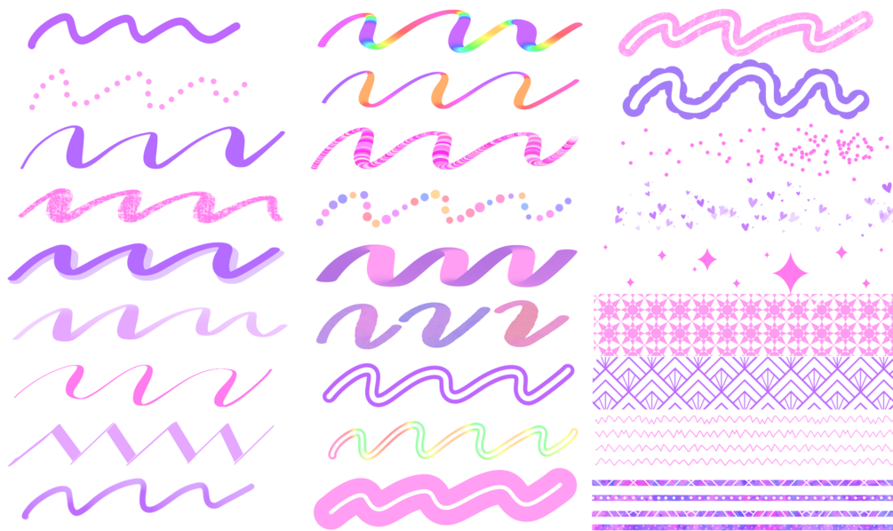 Loveleigh Loops Procreate Brush Pack