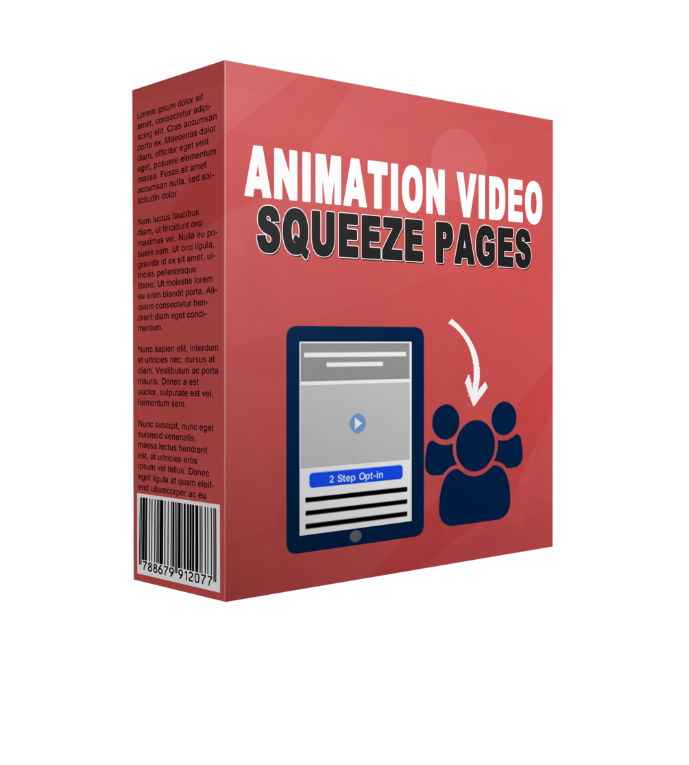 animation video squeeze pages