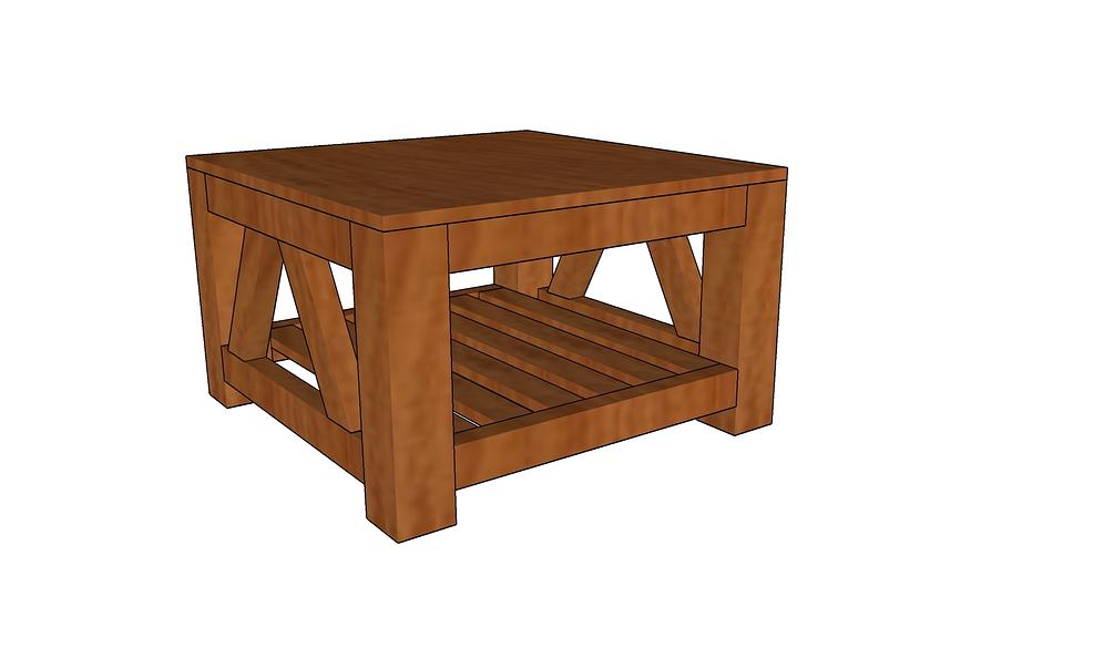 Square Coffee Table Plans