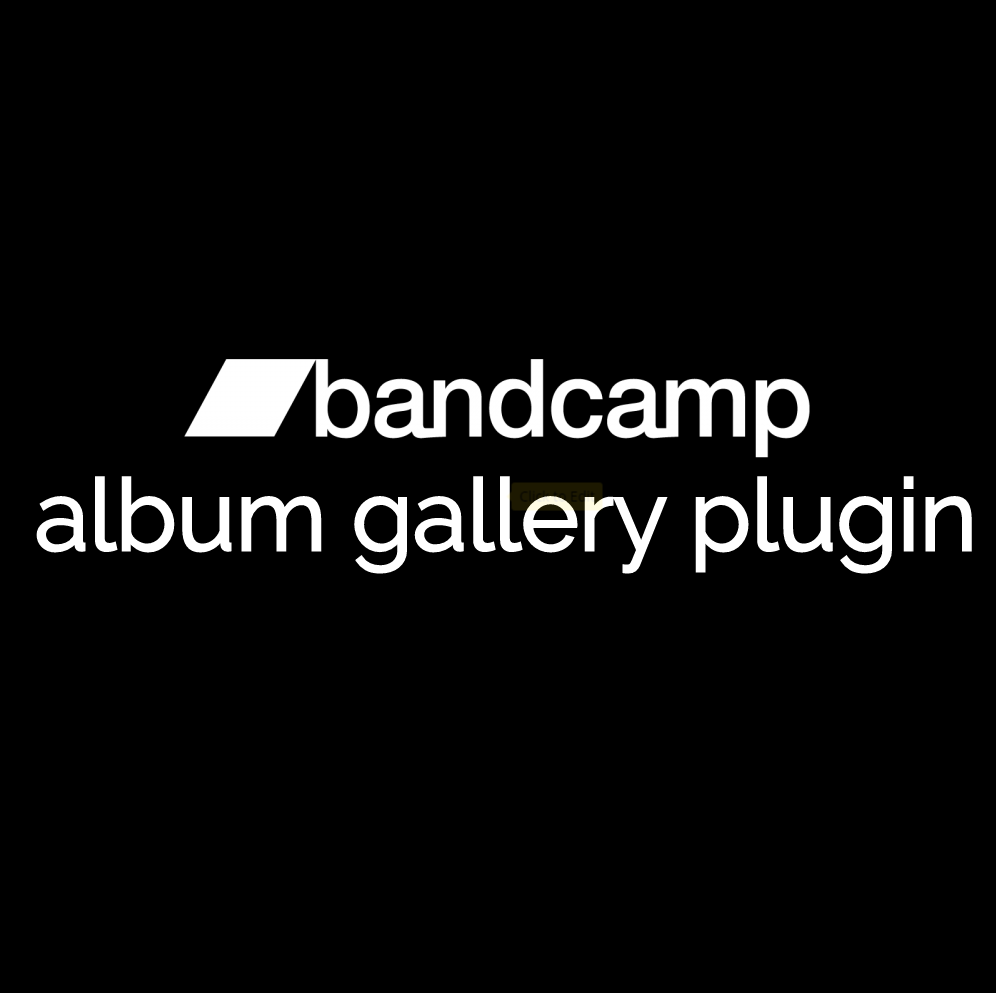Bandcamp Album Gallery Wordpress Plugin