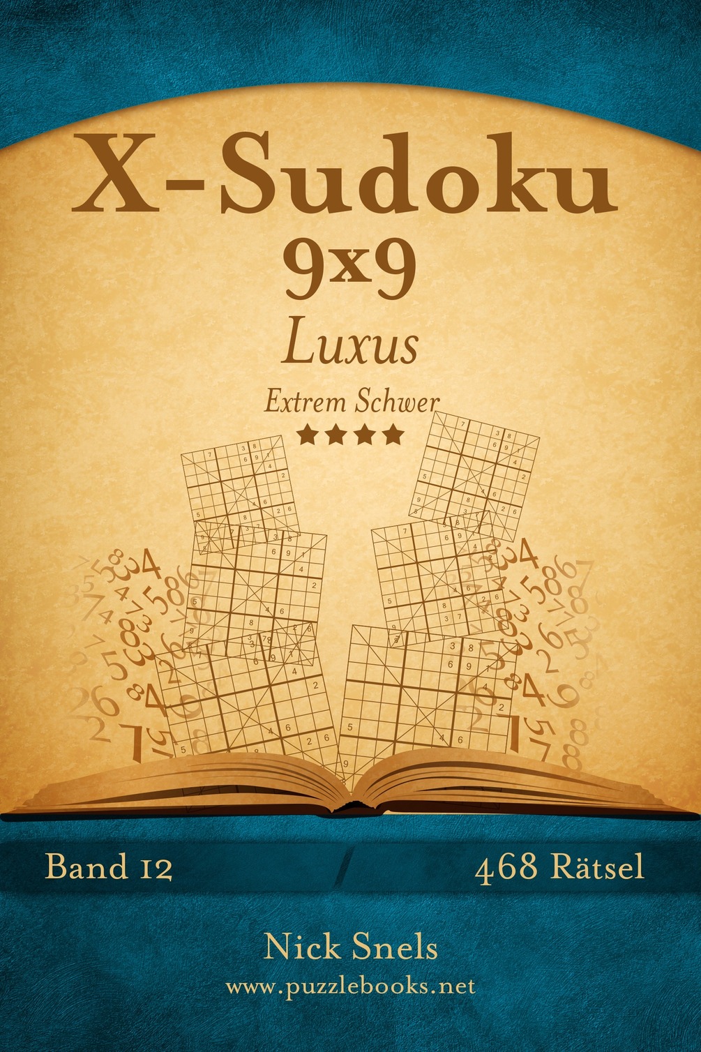X Sudoku 9x9 Luxus Extrem Schwer Band 12 468 R tsel
