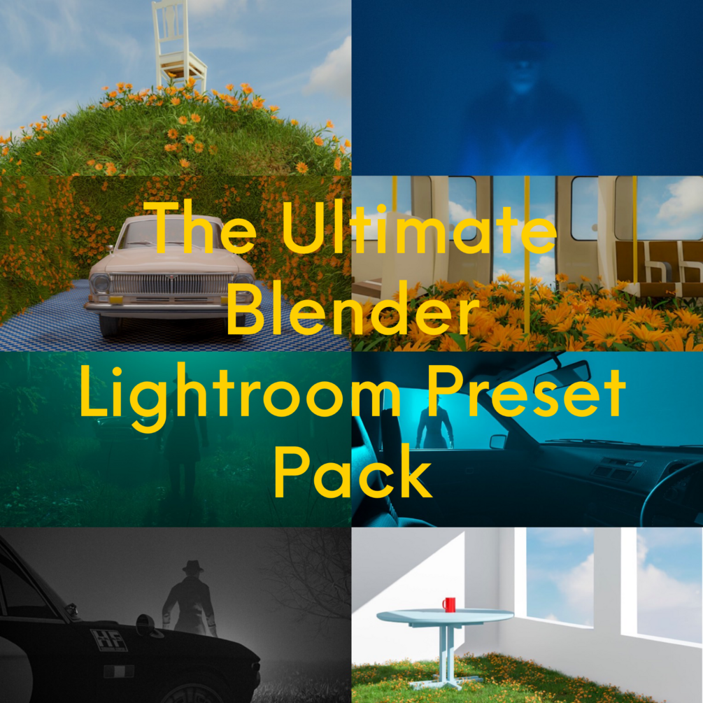 The Ultimate Blender Lightroom Preset Pack