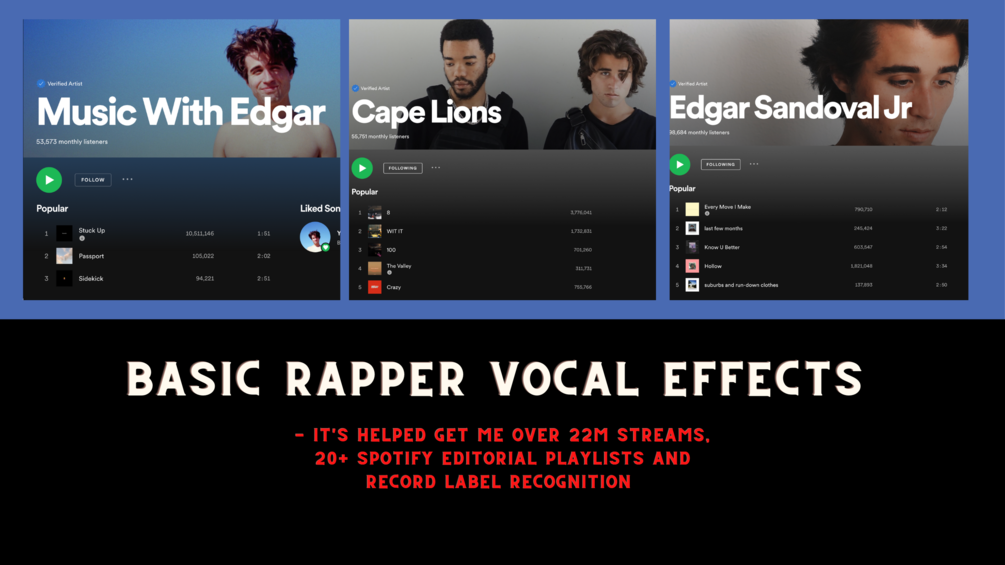 Basic Rapper Vocal Effects