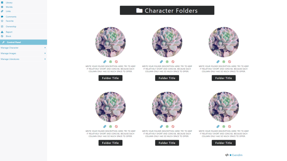 Toyhouse Folder Code // oo2 [HTML]